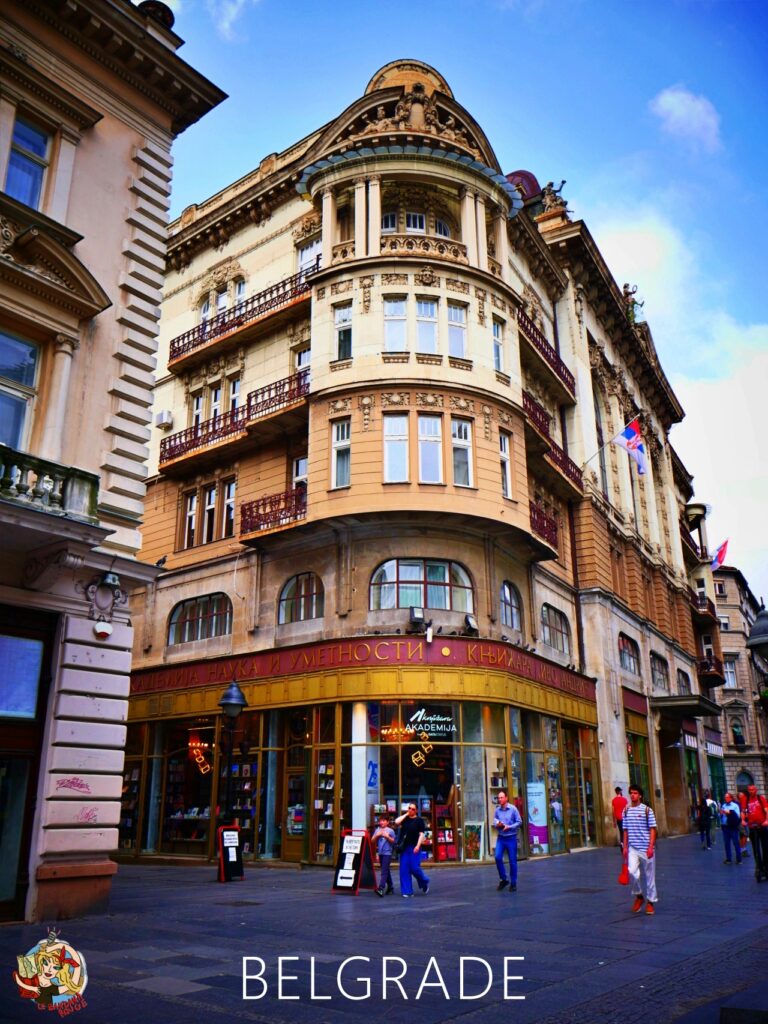 rue piétonne belgrade knez beograd serbie week-end à Belgrade sortie balade week-end en europe
